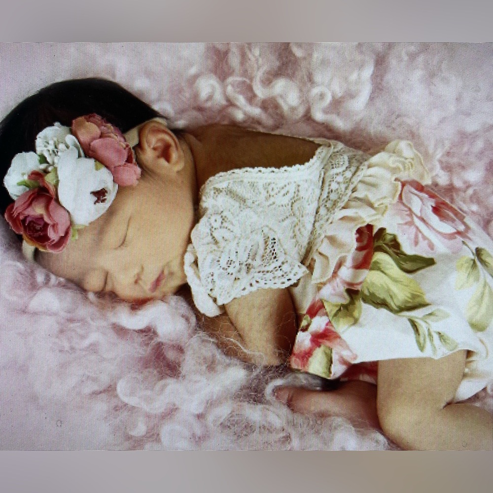 6-9mo lace romper or onesie infant - Picture 2 of 6